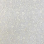 Cotton fabric flowers white