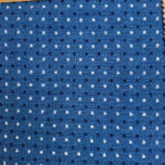 Canvas double face blue