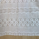 Cotton broderi white