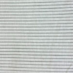 Cotton shirt type fabric with strippes grey