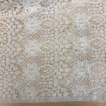 Cording lace off white