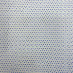 Shirt type fabric blue star