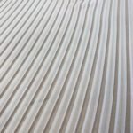 Pleated muslin off white - Image 2