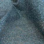 Glitter tulle dark green