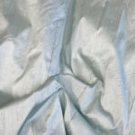 Silk fabric ciel