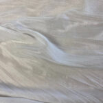 Metallic muslin with lurex off white