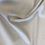 Cotton shirt type fabric fil a fil light grey