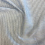 Cotton shirt type fabric with strippes light blue