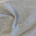 Cotton fabric with rhombus W300 Blue