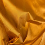 Silk fabric  orange