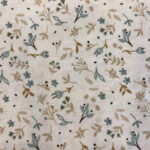 Cotton shirt type fabric flower branches