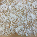 Lace see through off white