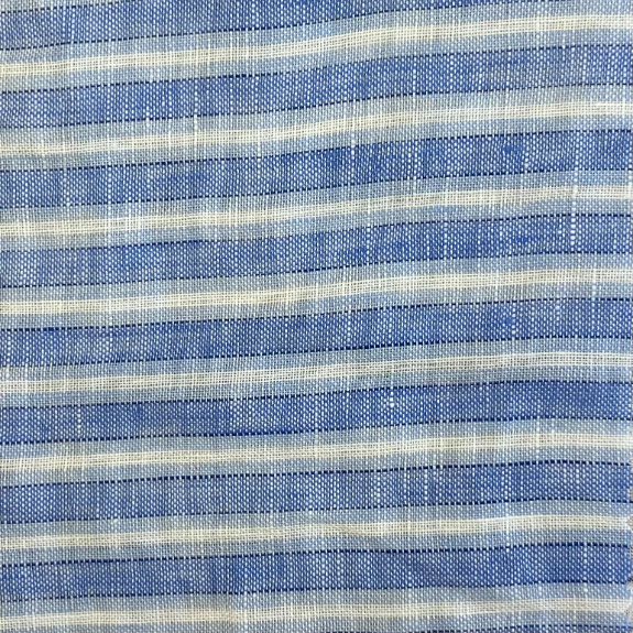 image00028 Linen strippes ciel - Image 1