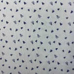 Cotton fabric with sketches