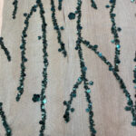 Lace with beads green - Image 2