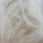 Glitter mesh Crystal W300 off white