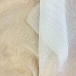 Organza fabric off white