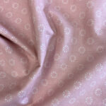 Cotton fabric pink