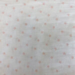 Cotton fabric stars pink