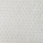 Cotton fabric small polka dotts pink