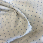 Cotton fabric stars ciel
