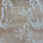 Δαντέλα κεντημένη off white - Image 2