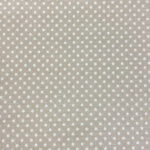 Shirt fabric dotts beige