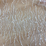 Δαντέλα κεντημένη off white - Image 2