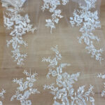 Δαντέλα κεντημένη off white - Image 2