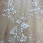 Lace with beads off white - Image 3