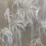 Δαντέλα χειροποίητη με πούπουλα