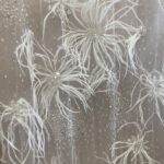 Δαντέλα χειροποίητη με πούπουλα