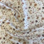 Βαμβακερό ύφασμα με σχέδια dusty pink