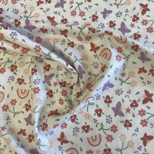 Βαμβακερό ύφασμα με σχέδια