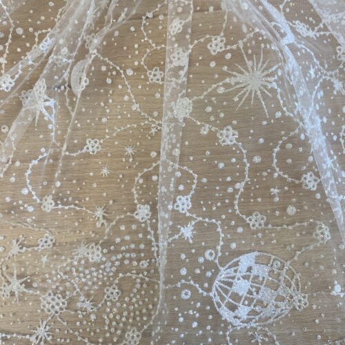 Τούλι με γκλίτερ σχέδια