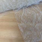 Δαντέλα γραμμική με χάντρες