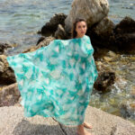 Λινό Βουάλ Εμπριμέ