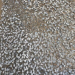 Δαντέλα χειροποίητη 3D ασημί