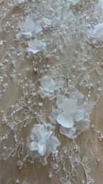 Δαντέλα 3D Κεντημένη Σαντιγί C814